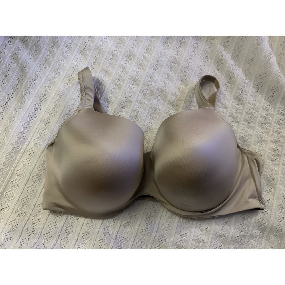 Soma Nude Smooth Full Coverage Underwire Bra Women's 42G Large Bust